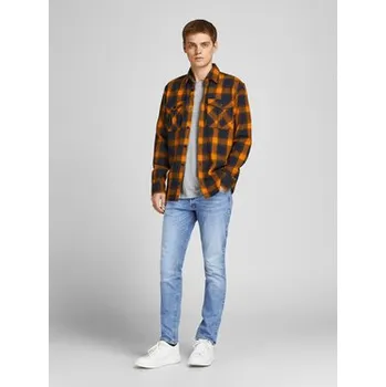 Pánské džíny Jack & Jones Jeansy Glenn 12203510 Modrá Slim Fit 31_34