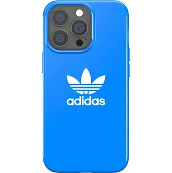 Pouzdro na mobilní telefon Kryt ADIDAS Snap Case pro Apple iPhone 13 Pro - gumový - lesklý modrý