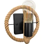 Toolight Toolight, nástěnné svítidlo 1xE27 APP1465-1W, černá-hnědá, OSW-02419