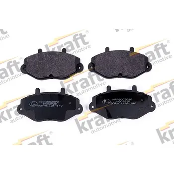 Brzdová destička Sada brzdových destiček, kotoučová brzda KRAFT AUTOMOTIVE 6002090