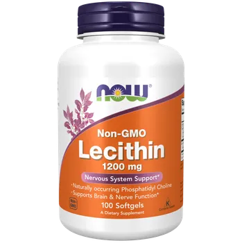 NOW Foods - Lecitin 1200mg, 100 softgel kapslí