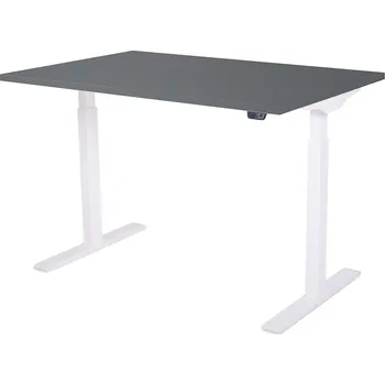 Psací stůl DeskTherapy E2+ BOSCH výškově nastavitelný stůl elektrický Barva podnože: bílá, Rozměry stolové desky: 1200x800 mm, Dekor stolové desky: LUX: Javor 375 BS - tl: 25 mm 2 motory Bosch, podnož šedá, bílá a černá