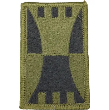 Nášivka ARMÁDNÍ ORIGINÁL US ARMY Nášivka vyšívaná Ženijní velitelství 416th Engineer Command US originál