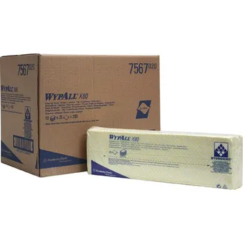 Utěrka Wypall X80 7567 utěrky hadry skládané žluté z netkané textilie