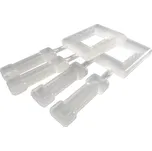 Spony na vázací pásky plastové, šíře 13-16 mm, balení 1000 ks