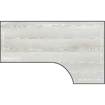 Stolová deska Rohová deska DELUX Borovice světlá