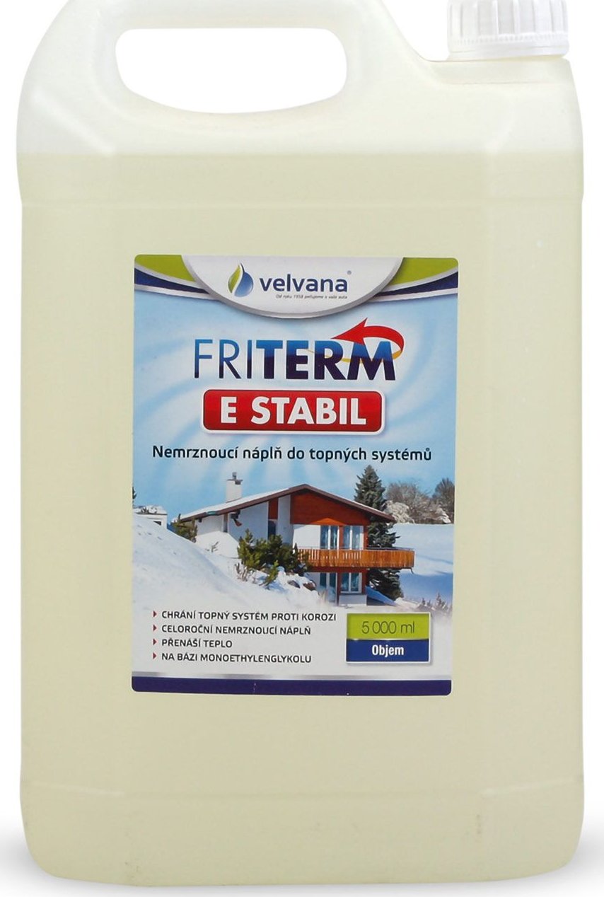Velvana Nemrznoucí náplň do topných systémů Friterm E Stabil - 5l
