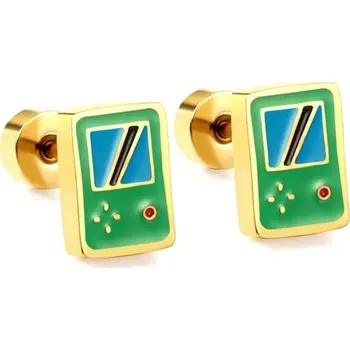 Náušnice Dívčí náušnice z nerezové oceli - 202G