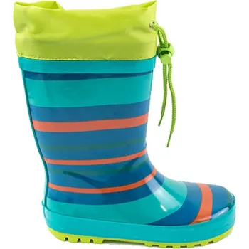 Dívčí holínky Pidilidi chlapecké holínky gumové - pruhy, Pidilidi, PL0085, kluk Velikost: 29