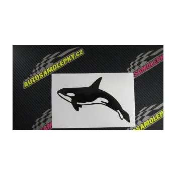 Samolepící dekorace SAMOLEPKA Kosatka 001 levá (17 - šedá) NA AUTO, NÁLEPKA, FÓLIE, POLEP, TUNING, VLASTNÍ TEXT, TISK, AUTOSAMOLEPKY.cz, POLEPY, OBRÁZEK, LOGO, SAMOLEPKY