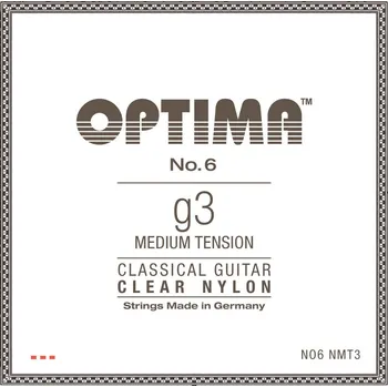 Struna pro kytaru a smyčcový nástroj Optima Struny pro Klasickou kytaru Jednotlivé strunyG3 Nylon medium 126153