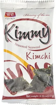 Kimmy Křupavé plátky řasy Nori 2,7 g Kimchi