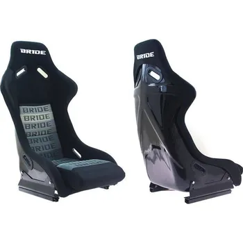 Krbová kamna Závodní sedadlo EVO Bride Velvet Černá Grey