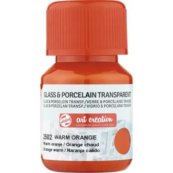 Speciální výtvarná barva Barva na sklo a porcelán 30 ml oranžová