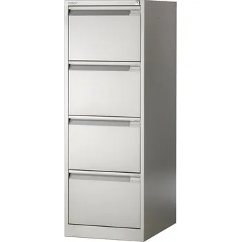 Kartotéka BISLEY Kartotéka A4 kovová čtyřzásuvková Bisley BS4E/FLS - set s dělícími příčkami,