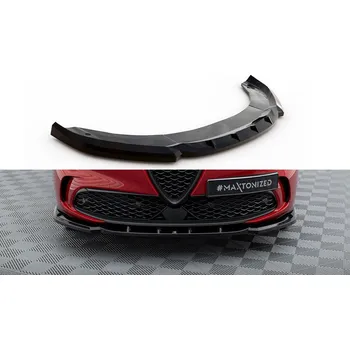 Nárazník Spojler pod nárazník lipa V.2 Alfa Romeo Tonale Mk1 černý leský plast