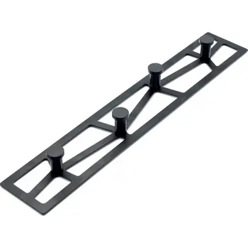 Věšák Interex design Věšák KASTO XL / Černý matný