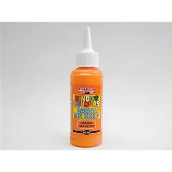 Speciální výtvarná barva Koh-i-noor Barva na sklo 9742002 ORANŽ 60ml 452