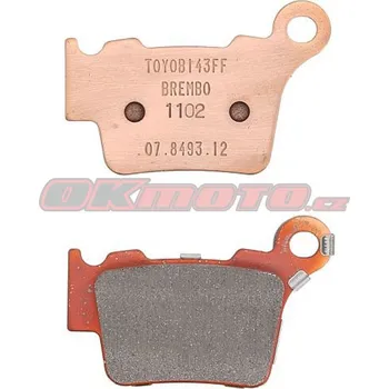 Auto-moto Brembo (Itálie) Přední brzdové destičky Brembo 07BB275A - Gas Gas MC 65, 65ccm - 23-23