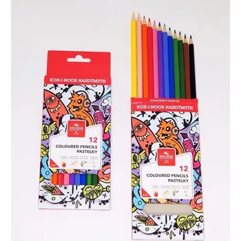 Pastelka Koh-i-noor Pastelky 3552/12 TEENAGE dlouhé 144940