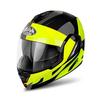 Helma na motorku Helma Airoh - REV FUSION YELLOW GLOSS REFU31