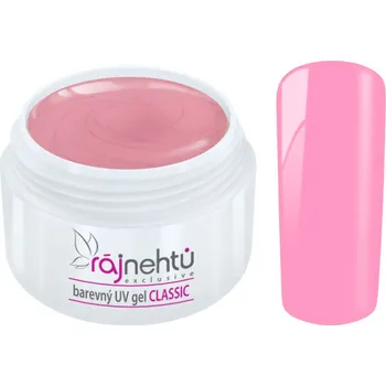 Umělé nehty Ráj nehtů Barevný UV gel CLASSIC - Pale Rose 5ml