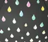 Deštník Doppler Fiber Magic Rain Drop měnící barvu černý