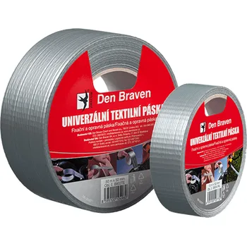 Lepicí páska Den Braven Univerzální textilní páska 50/50 m