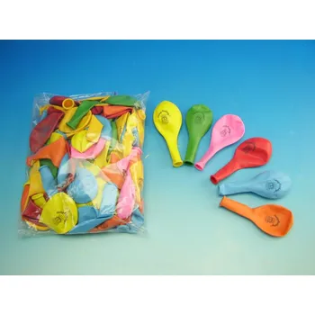 Balónek Balónek naf. kulatý s potiskem Happy G90 Smart Balloons