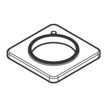 Hansgrohe Rozeta, chrom 93954000