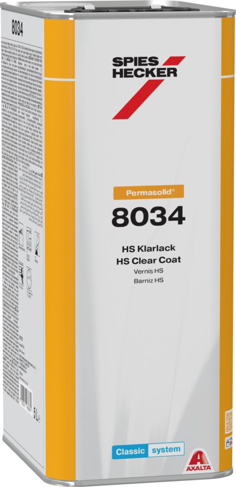 SPIES HECKER Lak bezbarvý Permasolid HS 8034 5l