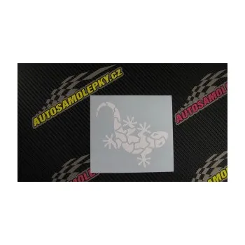 Samolepící dekorace SAMOLEPKA Ještěrka 015 pravá (10 - červená) NA AUTO, NÁLEPKA, FÓLIE, POLEP, TUNING, VLASTNÍ TEXT, TISK, AUTOSAMOLEPKY.cz, POLEPY, OBRÁZEK, LOGO, SAMOLEPKY