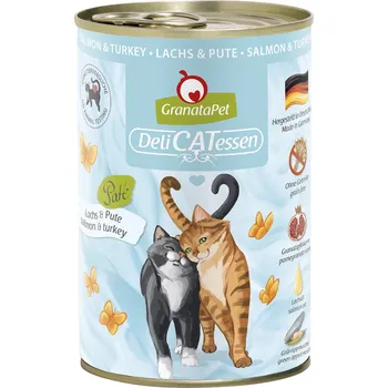 Protein 12x400g GranataPet DeliCatessen - Losos & krůtí