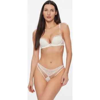 Kalhotky Calvin Klein Underwear Klasické kalhotky 000QF7754E Écru M
