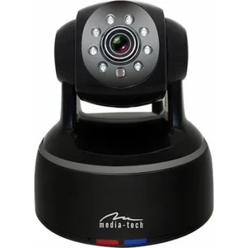 IP kamera Media–Tech SECURECAM HD vnitřní otočná IP camera, WIFI, rozlišení 720p