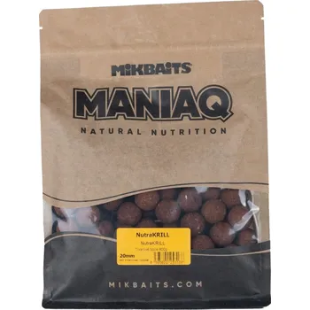 Nástraha Mikbaits ManiaQ boilie NutraKRILL 800g Průměr kuličky: 20mm/1kg