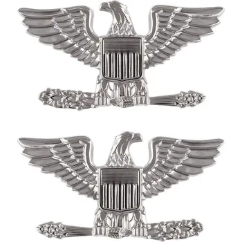 MILTEC Odznak hodnost plukovník Colonel U.S. ARMY 1 pár (2ks) stříbrný