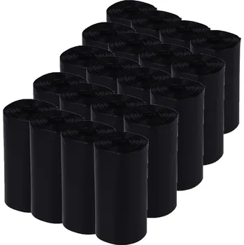 sáček na exkrement 40 rolí po 20ks - Sáčky na trus, černé