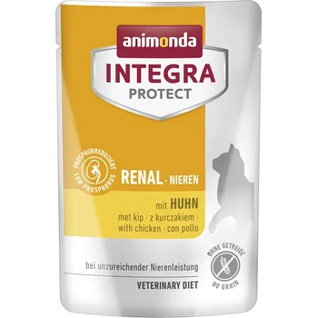 Krmivo pro kočku 24x85g animonda Integra Protect Adult ledviny - kuřecí