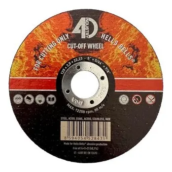 Řezný kotouč kotouč řez. na ocel a nerez 125x2,0x22,2mm