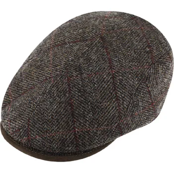 Čepice Fiebig - Headwear since 1903 Zimní hnědá pánská bekovka od Fiebig - Shetland Velikost: 60 cm