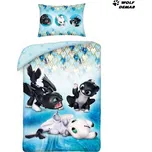 Povlečení do postýlky Jak vycvičit Draka 100x135 + 40x60 cm