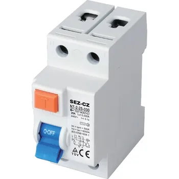 Proudový chránič SEZ-CZ SEZ Chránič 25/2/0,03 N72-25-030 6kA N7-2P-25-030
