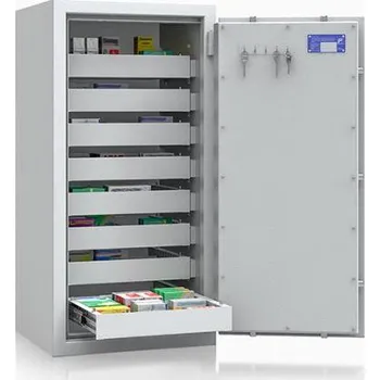 Trezor ISS Trezor Safe4BTM 402107.01 KL, třída I, světle šedý