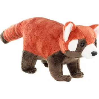 plyšák Plyš Panda červená