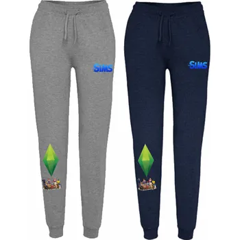 Tepláky The Sims Barva: Šedá melírová, Velikost: S, Pohlaví: Dámské