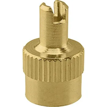 Čepička na ventilek Čepička ventilku - MOSAZ