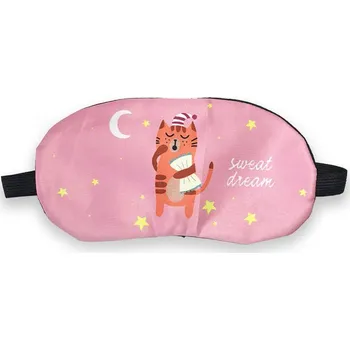 Pleťová maska Maska na oči na spaní Ospalý kocour