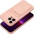 Pouzdro na mobilní telefon Forcell Card Case pro Xiaomi Redmi 12 4G růžové