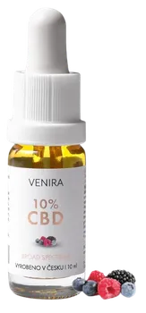 CBD VENIRA CBD olej lesní plody 10 % 10 ml